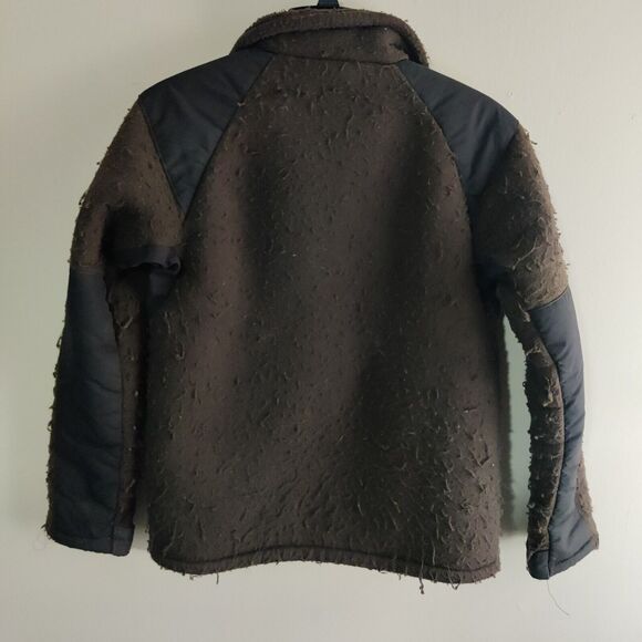 US.ARMY DLA100-90-C-0376 Jacket Coat Mens Size Small Brown Black Full Zip - Picture 6 of 8